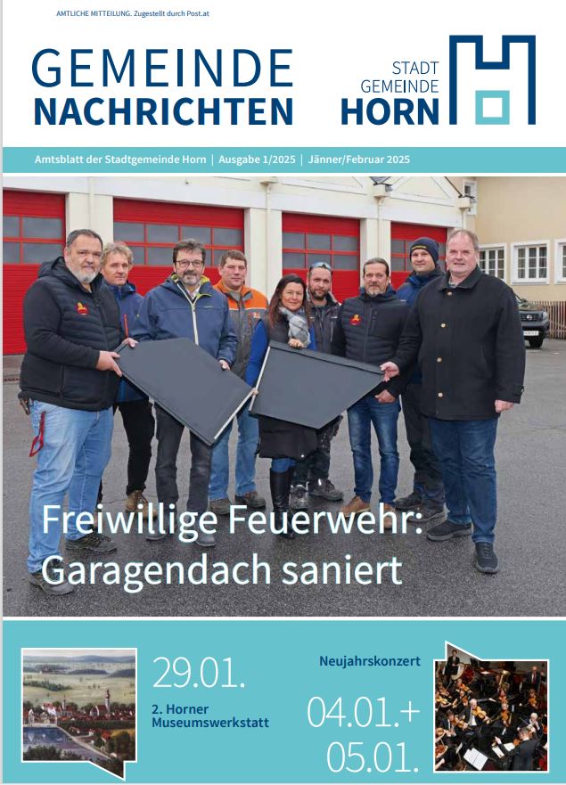 Horner Gemeindenachrichten 1-2025